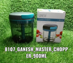 Ganesh Master Chopper with 5 Stainless Steel Blades, XL Large Jumbo Chopper (900 Ml) - dailyneed.life