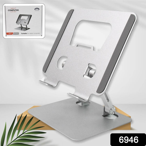 Tablet Stand Metal Alloy Adjustable Bracket, Suitable For tablet Computers for Desk Ergonomic Foldable Metal Tablet Holder/Tablets/Mobile Phones - dailyneed.life