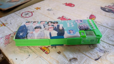 Multipurpose Compass Box (2 Compartments): Cartoon Pencil Case for Kids - dailyneed.life