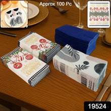 Premium Disposable Paper Napkins Approx 100 Pcs - dailyneed.life