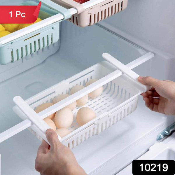 Expandable Adjustable Multipurpose Fridge Storage Basket (1 Pc) - dailyneed.life