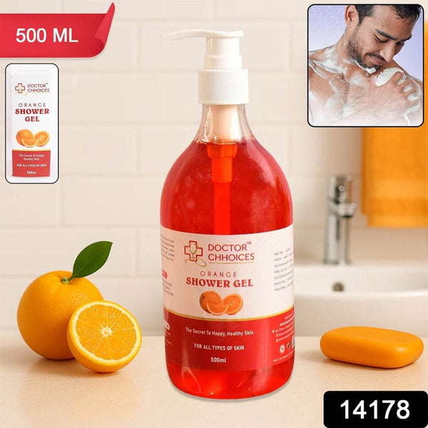 Doctor Chhoices / Choices Orange Shower Gel – 500ml (1 Pc) - dailyneed.life