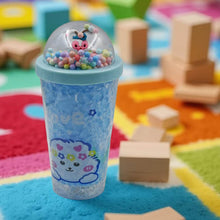 LED Light Unicorn Sipper Water Bottle Mason Jar Tumbler with Straw for Kids Glitter Sipper with Toy Drinking Cups for Boys and Girls School/Tuition/Gym/ Picnic, Kids and Adults, Birthday Return Gifts - dailyneed.life