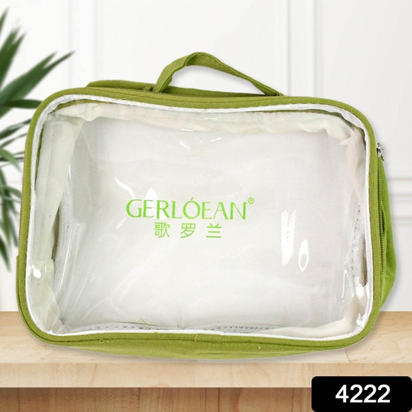 Transparent Zipper Closing Pouch (1 Pc / Big) - dailyneed.life