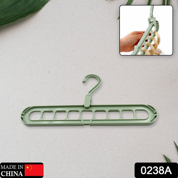 Plastic Hanging Hook - Multi-Hole Wardrobe Organizer for Clothes Storage & Display - dailyneed.life