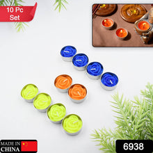Rose Flower tealight candles, Floating Candles, Scented Tea Lights, Aromatherapy Relax, Diwali (Pack of 10 Pcs.) - dailyneed.life