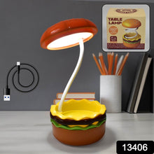 Burger Delight: Folding LED Night Lamp (1 Pc) - dailyneed.life