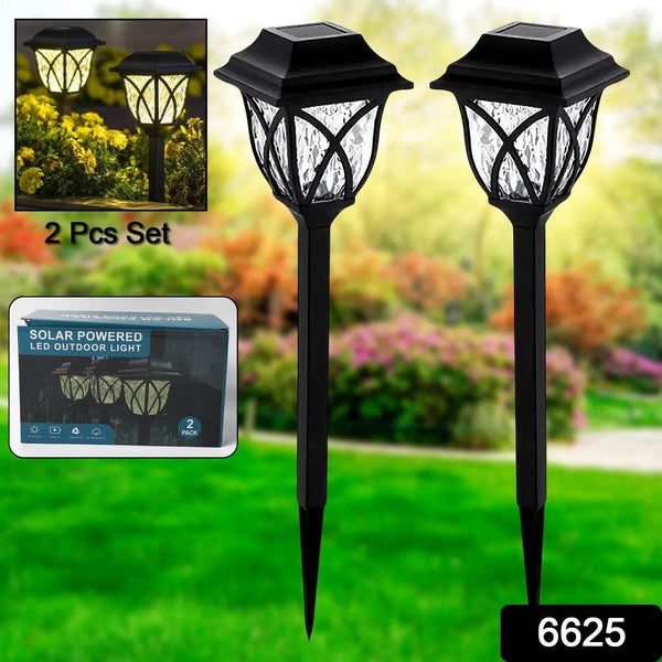 Solar Garden Lights LED Outdoor Stake Spotlight Fixture for Garden Light (Pack of 2pc ) - dailyneed.life