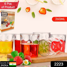 Magic Glass Clear Glass Bubble Water Juice Glasses (6 Pcs Set) - dailyneed.life