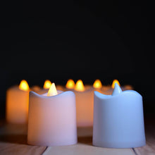 Flameless LED Tealights, Smokeless Plastic Decorative Candles - LED Tea Light Candle For Home Decoration, Diwali (Pack Of 24) - dailyneed.life