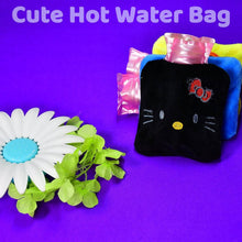 Black Small Hot Water Bag with Cover – Pain Relief & Warmer - dailyneed.life