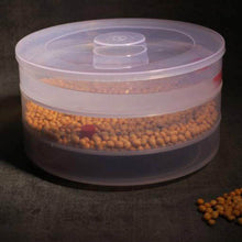 Plastic 3 Compartment Sprout Maker, White - dailyneed.life