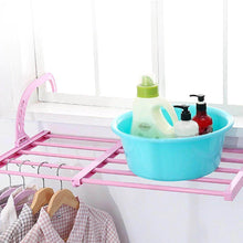 Multi-function Hanging Window Sill Drying Rack Easy Folding Drying Rack Balcony Retractable Drying Shoe Rack - dailyneed.life