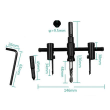 Adjustable Circle Hole Saw Drill Bit Cutter - dailyneed.life