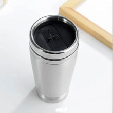 Stainless Steel Vacuum Glass Insulated Glass Coffee Cups (With Lid & Handle / 1 pc) - dailyneed.life