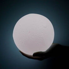 Moon Night Lamp with Plastic Stand Night Lamp for Bedroom (19 x14 Cm / 1 Pc) - dailyneed.life
