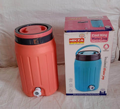 Insulated Water Jug with Tap (7500ml): Leakproof, Travel Cooler - dailyneed.life
