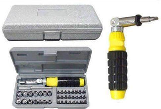 Socket and Screwdriver Tool Kit Accessories (41 pcs) - dailyneed.life