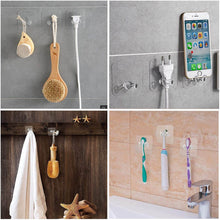 Transparent Multi-Function Wall Storage Hooks - dailyneed.life