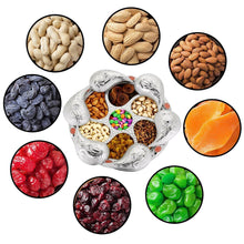 Multipurpose 7 Compartment Dry Fruit Serving Rotating Tray ,Chocolate, Snacks Storage Box, Masala Box - dailyneed.life