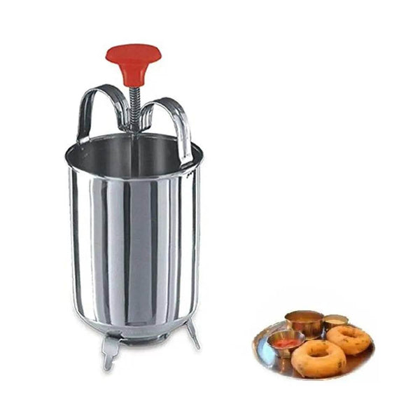 Stainless Steel Medu Vada And Donut Maker For Perfectly Shaped And Crispy Vada Maker - dailyneed.life