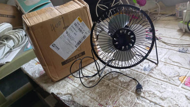 USB Table Desk Personal Metal Electronic Fan, Compatible with Computers, Laptops, Student Dormitory, Suitable For Office, School Use (1 Pc) - dailyneed.life