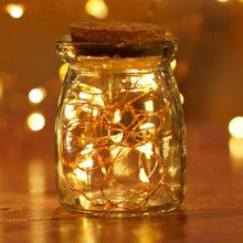 20 LED Wine Bottle Cork Lights Copper Wire String Lights, Battery Powered / Wine Bottle Fairy Lights Bottle - dailyneed.life