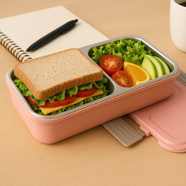 BPA-Free Snack Pack-2 Lunch Box – 2-Compartment - dailyneed.life