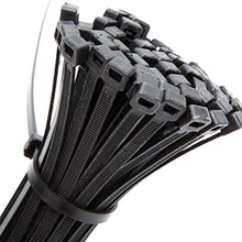 3×100 MM Nylon Self Locking Cable Ties, Heavy Duty Strong Zip Wire Tie. Pack of 100pc - Black - dailyneed.life