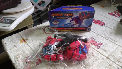 Web Shooter Toy for Kids Fans, Launcher Wrist Gloves Toys For Kids, Boys Superhero Gloves Role-Play Toy Cosplay, Sticky Wall Soft Bomb Funny Children's Educational Toys - dailyneed.life