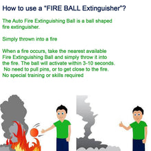 GFO (Green Fire Ball) Automatic Fire Safety Ball for Office School Warehouse Home | FIRE Extinguisher Ball. - dailyneed.life