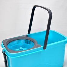 Quick Spin Mop Plastic spin, Bucket Floor Cleaning, Easy Wheels & Big Bucket, Floor Cleaning Mop with Bucket - dailyneed.life