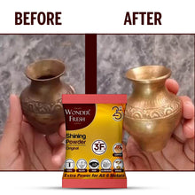Shining Powder, Cleans and Polishes Copper, Brass, Silver, Aluminum, Iron, and Steel, Removes Tarnish and Oxidation (200 GM) - dailyneed.life