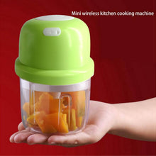 Portable USB Rechargeable Electric Chopper Fruit Vegetable Onion Chopper Garlic Chopper - dailyneed.life