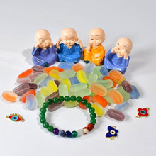 Glass Gem Stone, Flat Round Marbles Pebbles for Vase Fillers, Attractive pebbles for Aquarium Fish Tank. - dailyneed.life