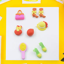 Fancy & Stylish Mini Erasers for Kids (9 Pc Set) - Fun Designs, Party Favors - dailyneed.life