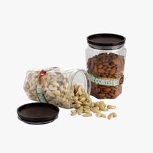 Air Tight Kitchen Storage Container for Rice | Dal | Atta, BPA-Free, Flour | Cereals | Snacks | Stackable | Modular, Round. (Approx - 1100Ml, Set of 6pcs) - dailyneed.life