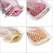 Plastics Transparent Jar Shaped Stand-up Pouch With Zipper - dailyneed.life