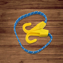 Multipurpose Ultra Flexible Bungee Rope, Luggage Strap, Bungee Cord With And Plastic J Shape Hooks (2 Pc) - dailyneed.life