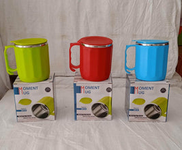 250ML Stainless Steel Mug: Insulated, Leakproof Lid, Hot/Cold Drinks (Mix Color) - dailyneed.life
