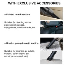 Portable Vacuum Cleaner Wireless USB High Power Strong Suction Handheld Vacuum Cleaner for Home Cars - dailyneed.life