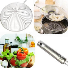 Large Oil Strainer To Get Perfect Fried Food Stuffs Easily Without Any Problem And Damage. - dailyneed.life