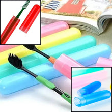 4-Piece Anti-Bacterial Plastic Toothbrush Cover Set – Travel Holder Cases - dailyneed.life