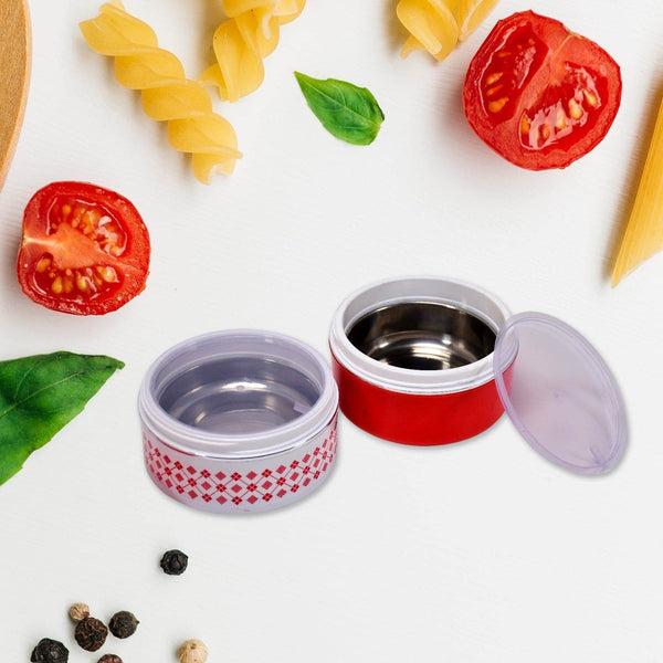 2layer Adjustable Insulated Tiffin Set of 1, Blue 3 Containers Lunch Box - dailyneed.life