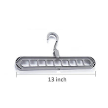 9 Hole Plastic Hanger Hanging hook Indoor Wardrobe Clothes Organization Storage Balcony Windowsill Suit Racks - dailyneed.life