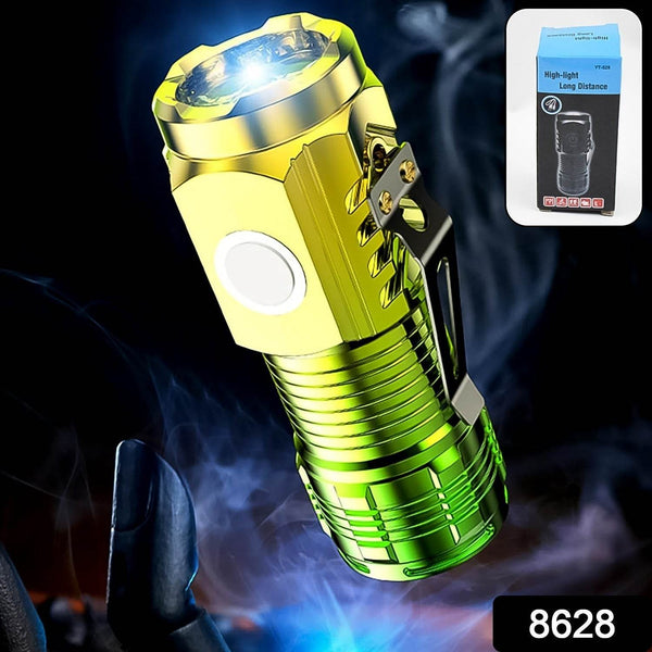 USB Chargeable Mini 3 LED Flashlight / Torch Light (1 Pc) - dailyneed.life