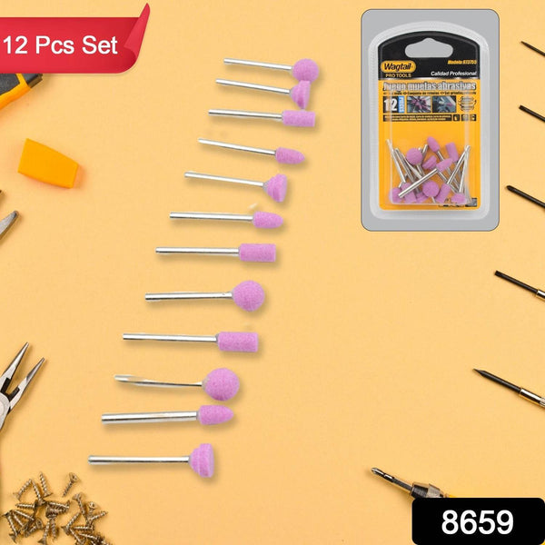 Grinding Wheels Head, Grinding Head (Different Design / 12 Pcs Set) - dailyneed.life