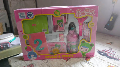 12-Piece Stationery Set: Pencil Box, Pencils, Erasers & More - dailyneed.life