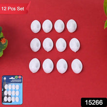 Earth Star Self Adhesive Plastic Wall Hook (12 Pc) - dailyneed.life