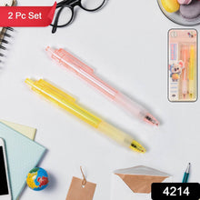 Lightweight Ball Point Pen, Smooth Writing Black Ball Pens (2 Pc Set) - dailyneed.life